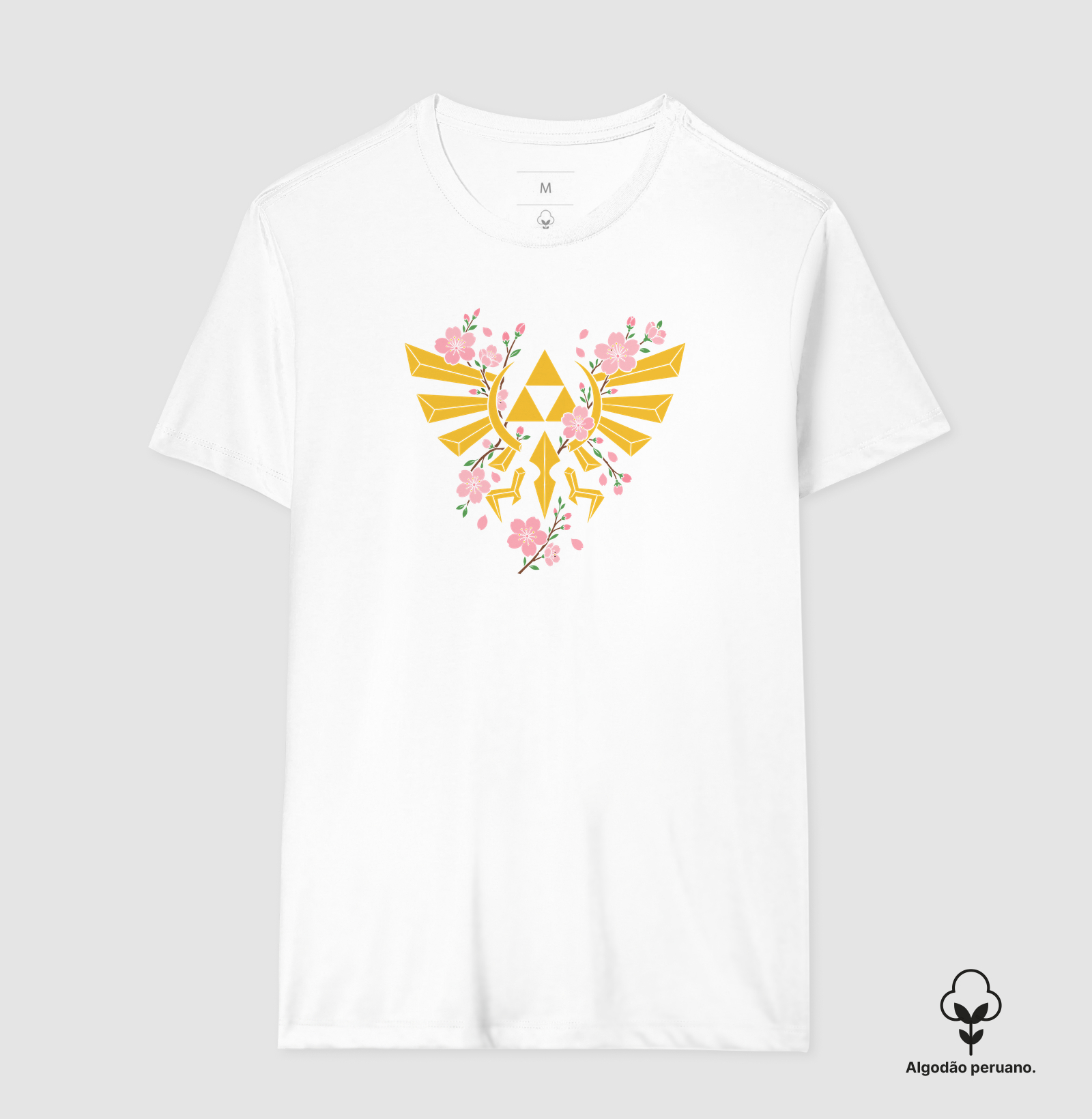 Triforce de Sakura – Brasão Florido - Imagem 3