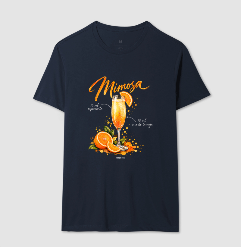 Camiseta Mimosa – Drink com Espumante e Suco de Laranja - Imagem 6