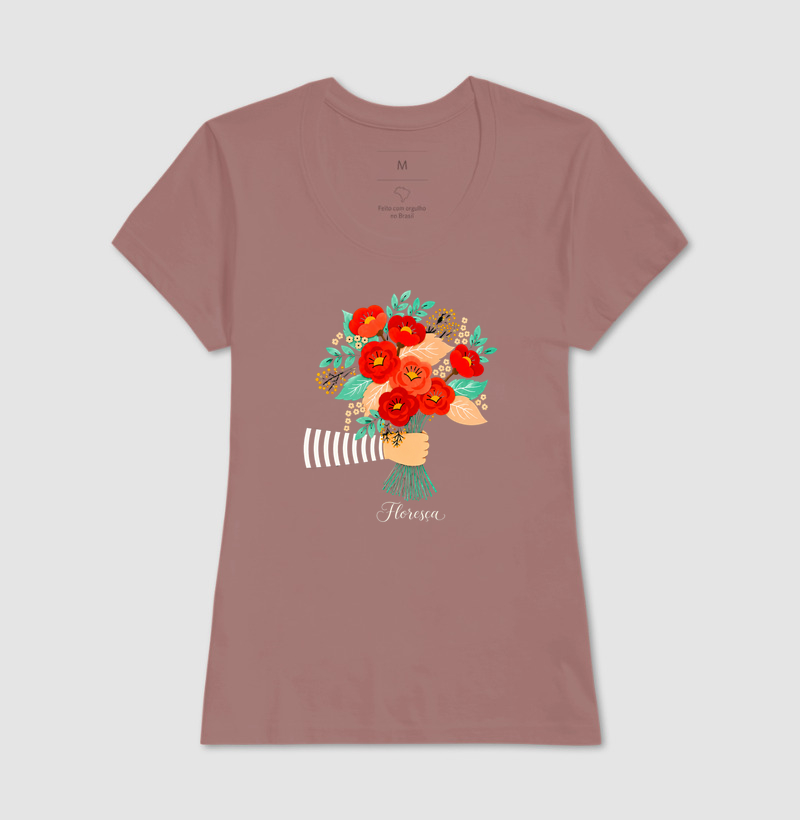 Camiseta Buquê de flores - Imagem 17