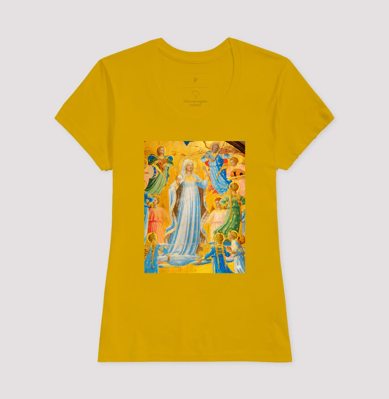 Camiseta Arte Sacra Renascentista Fra Angelico  - Imagem 15