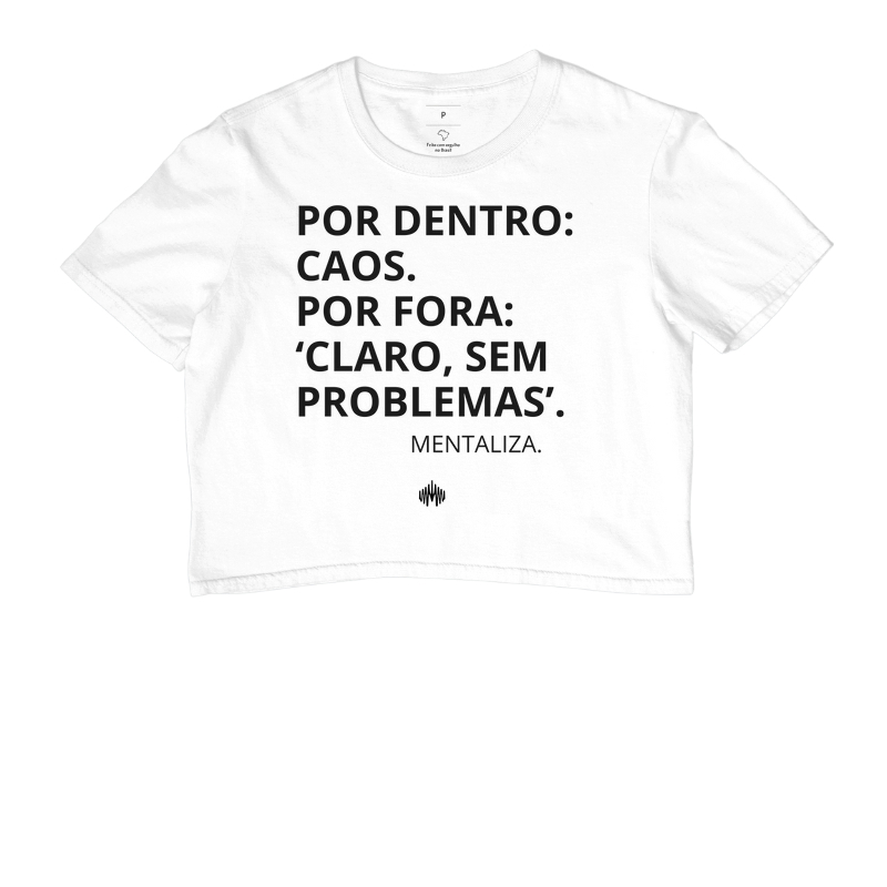 Por dentro: caos. Por fora: 'claro, sem problemas'.