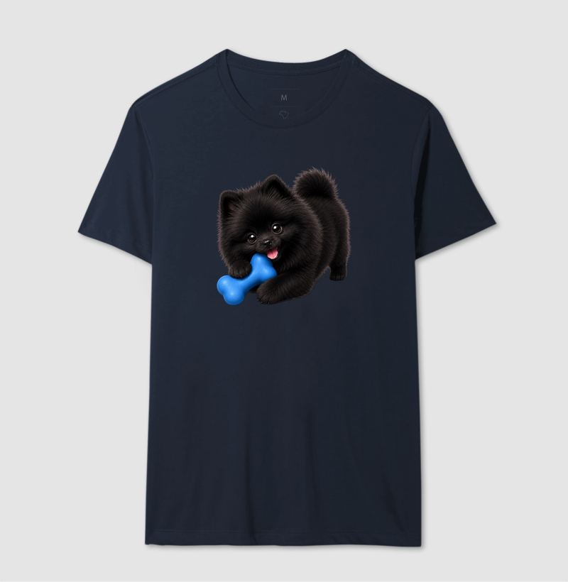 Pomerânia (Spitz Alemão) Preto - Desenho Animado - Imagem 6