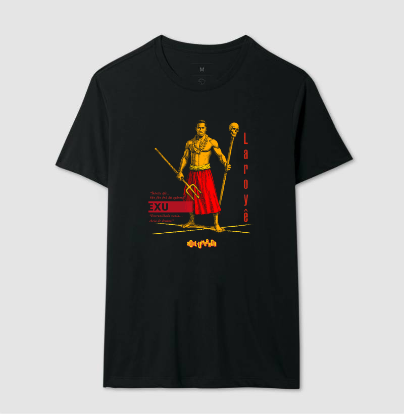 camiseta EXU iorubá masculina - Imagem 5