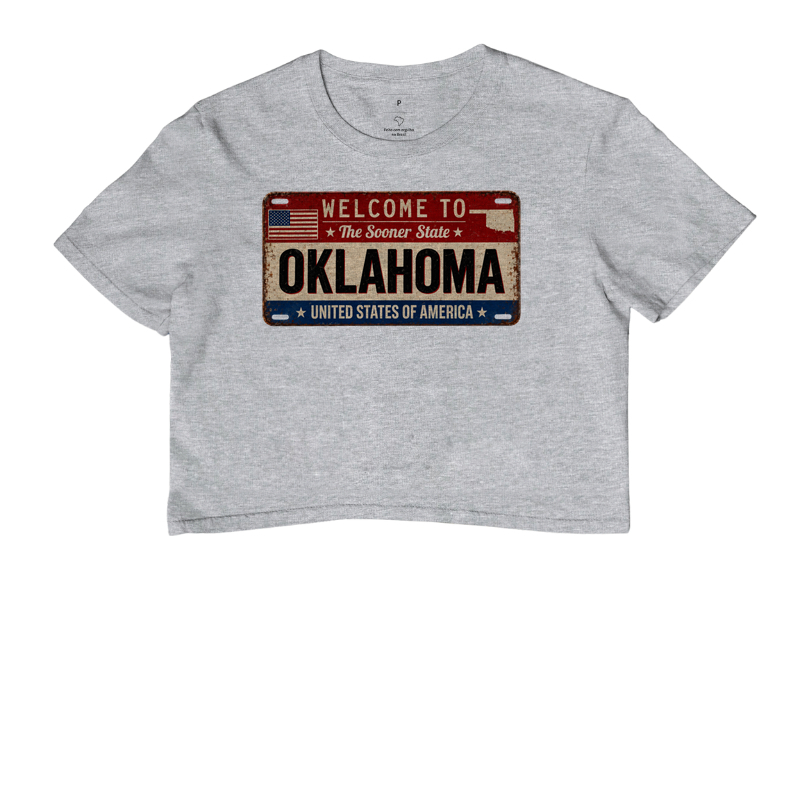 Oklahoma (placa envelhecida) - Imagem 6
