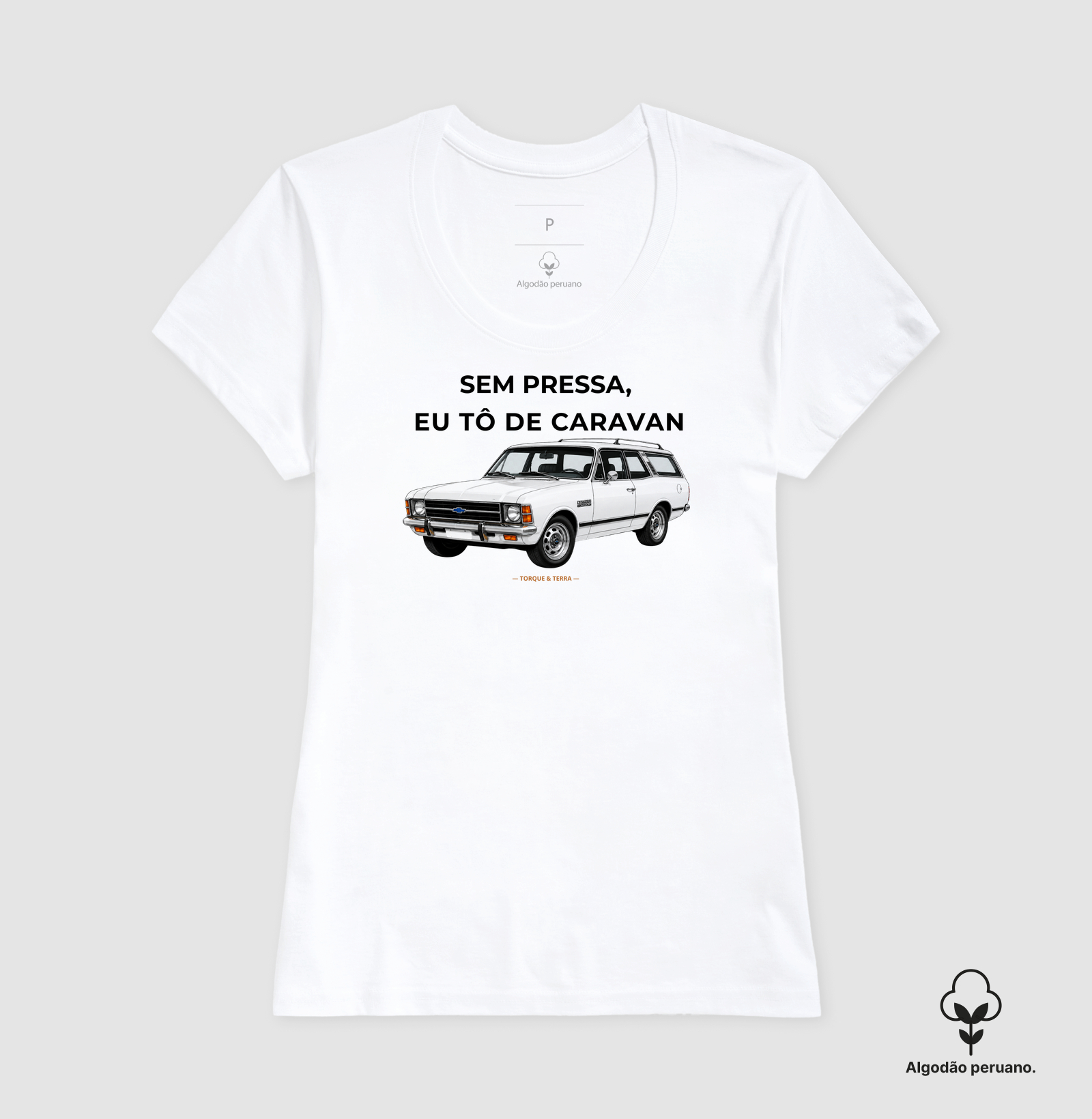 Sem pressa, eu tô de Caravan - Branca - Imagem 5