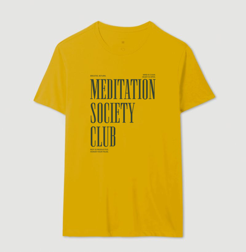 Camiseta - Meditation Society Club - Imagem 16