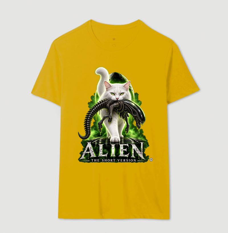Alien – The Short Version Gatos (branquinho) - Imagem 14