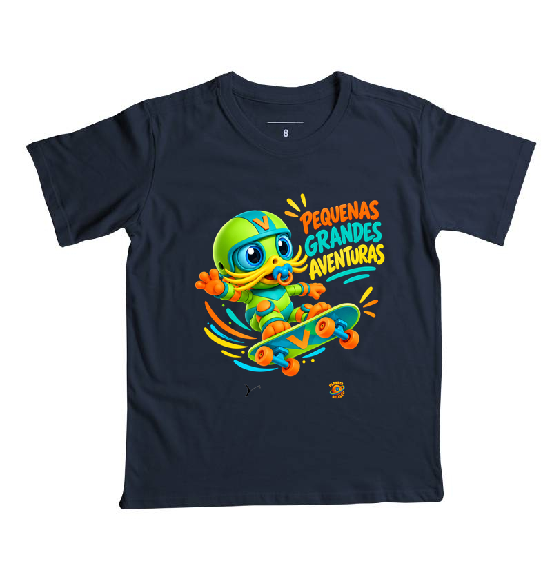 Camiseta Infantil Exkel | Aventuras do Planeta Beleléu - Imagem 4