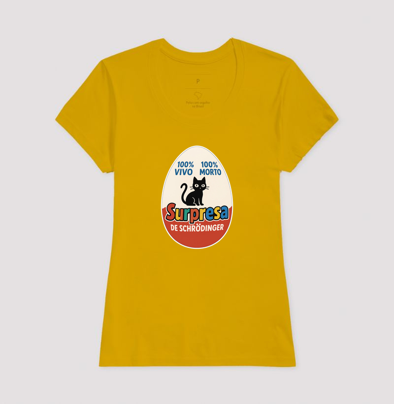 Camiseta Ovo Surpresa de Schrödinger - Imagem 17