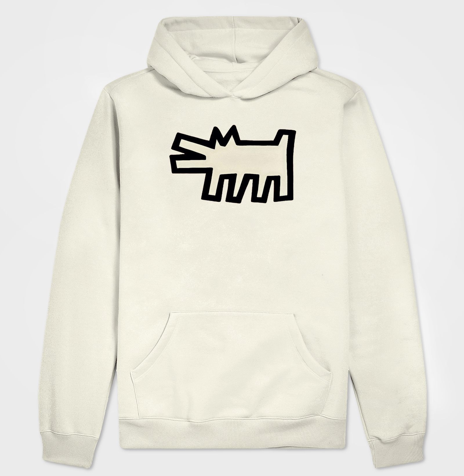 Keith Haring Dog Hoodie - Imagem 5