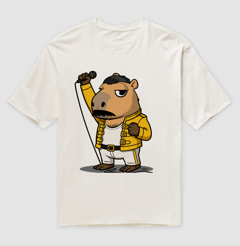 Capivara Rock you - Imagem 4