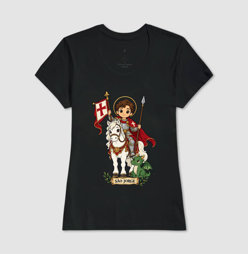 São Jorge estilo chibi - Imagem 3