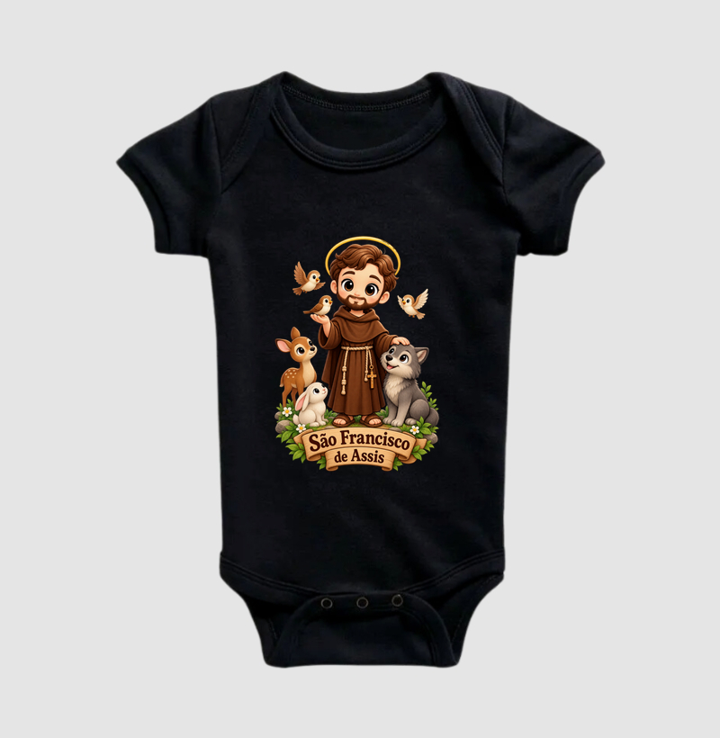 Body Infantil São Francisco de Assis - Imagem 2