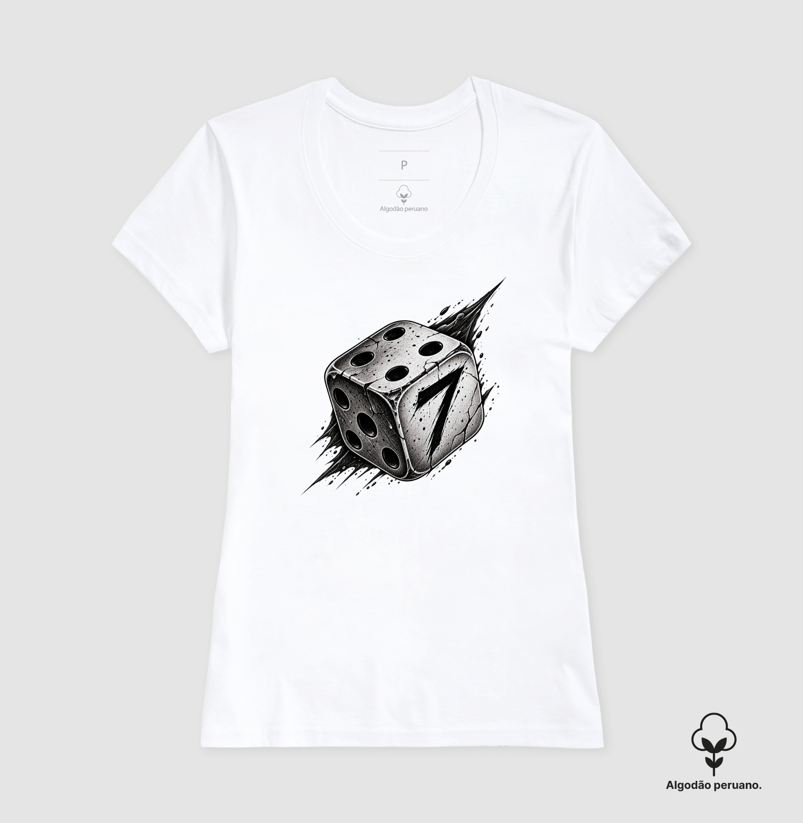 Camiseta Algodão Peruano — Dado | SEVENTH - Imagem 6