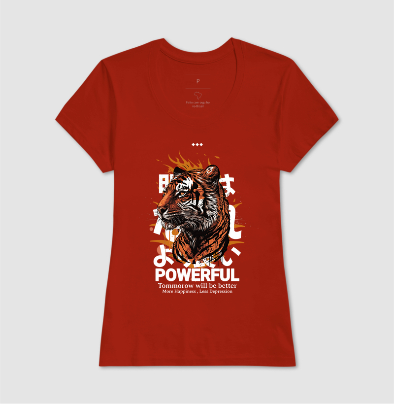 Camiseta Tigre Powerful - Imagem 9