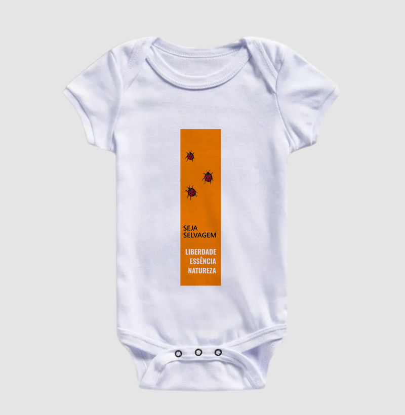 Body Infantil Joaninhas (Seja Selvagem) - Imagem 3