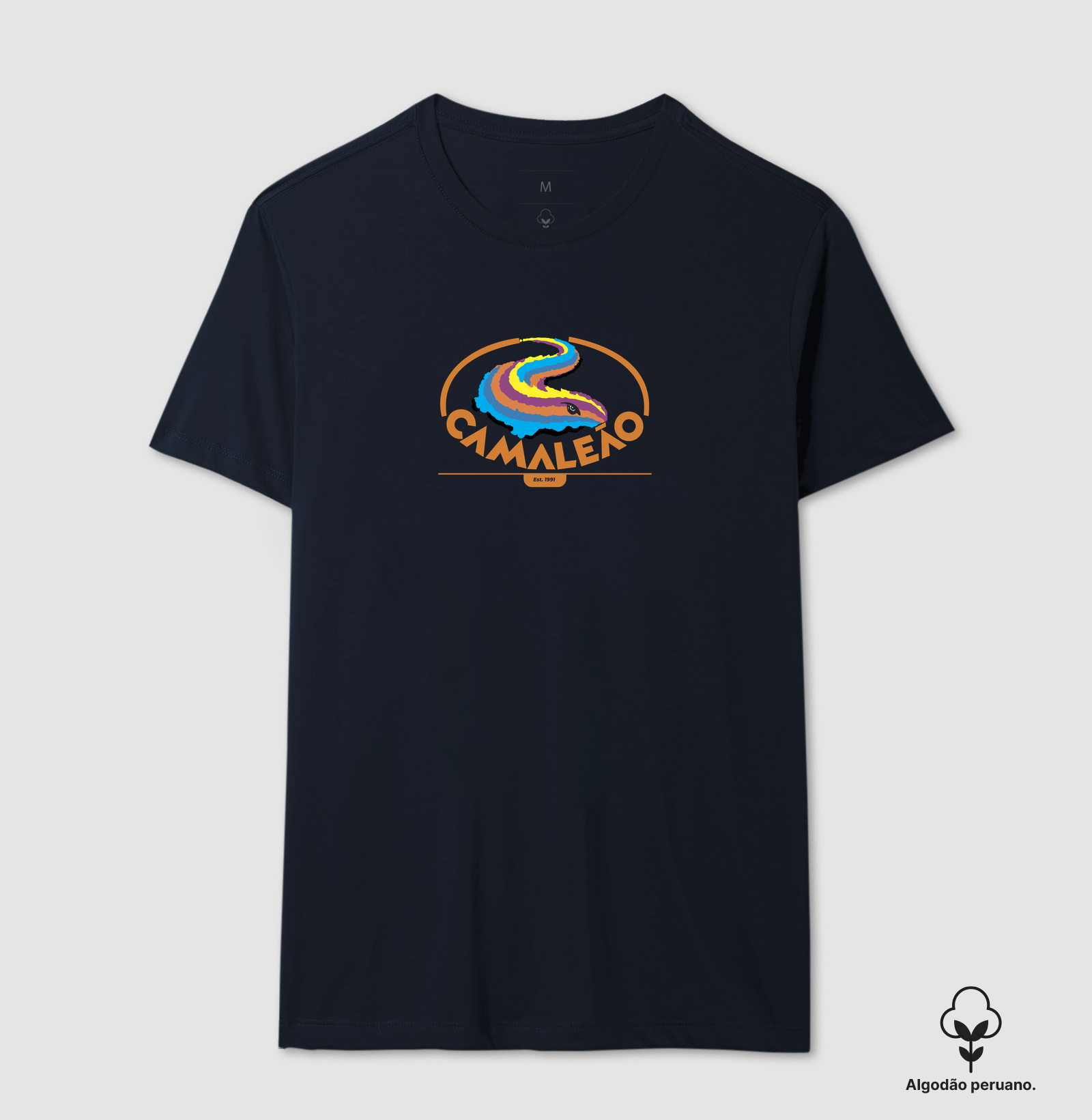 Camiseta Premium Masculina Camaleão - Marca 1991 - Imagem 2