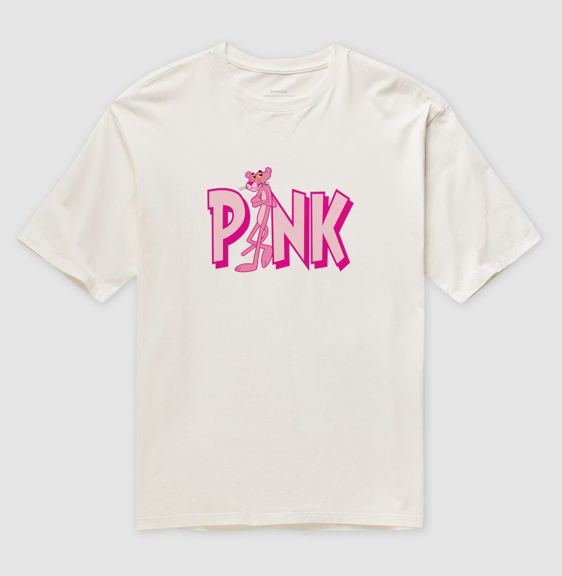 Camiseta Pantera Cor de Rosa - Imagem 4