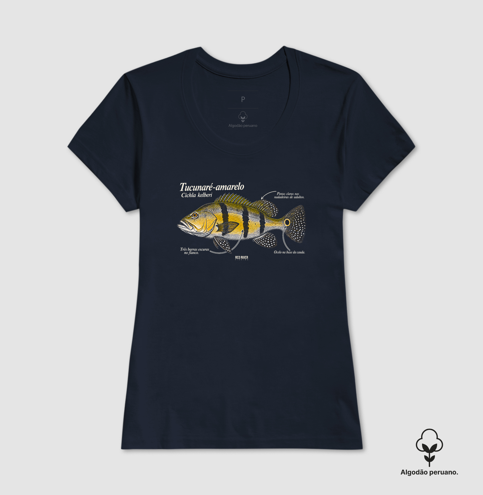 Camiseta Red River – Tucunaré-Amarelo - Imagem 9