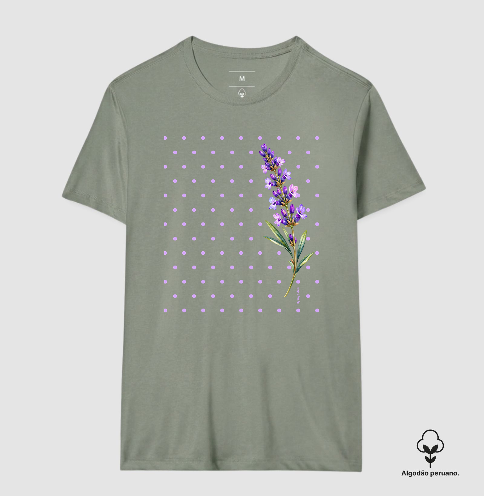 POÁ LAVANDA - Algodão Peruano - Imagem 3
