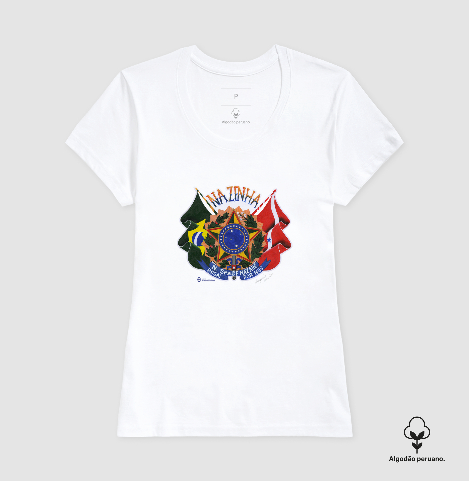 Camisa Círio - Brasão - Augusto - Imagem 5