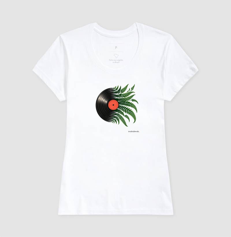 Camiseta Disco Botânico  - Imagem 3