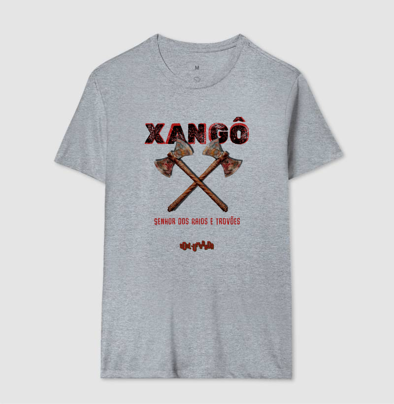 camiseta XANGÔ senhor dos raios e trovões masculina - Imagem 6