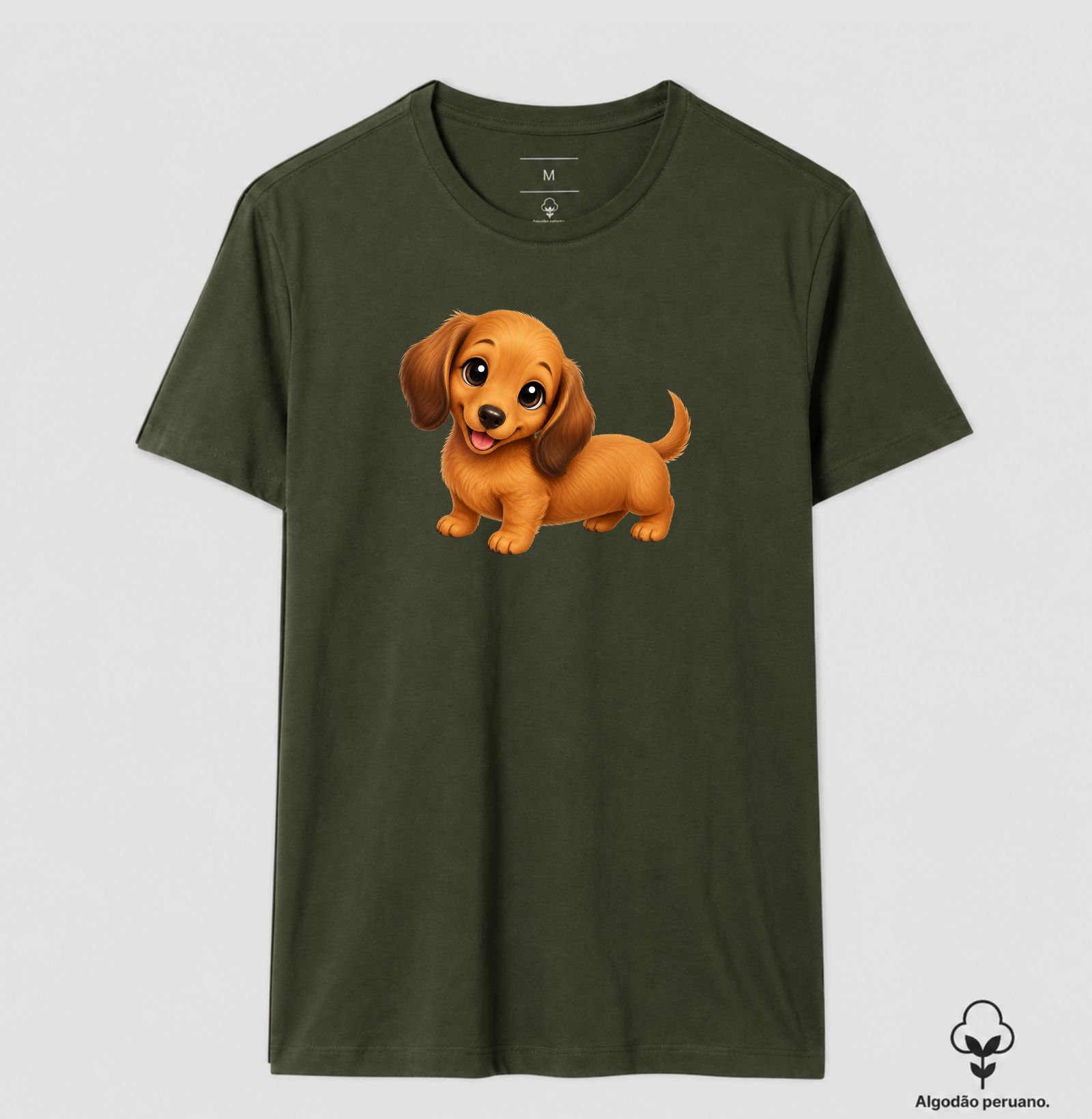 Dachshund Marrom - Desenho Animado - Imagem 4