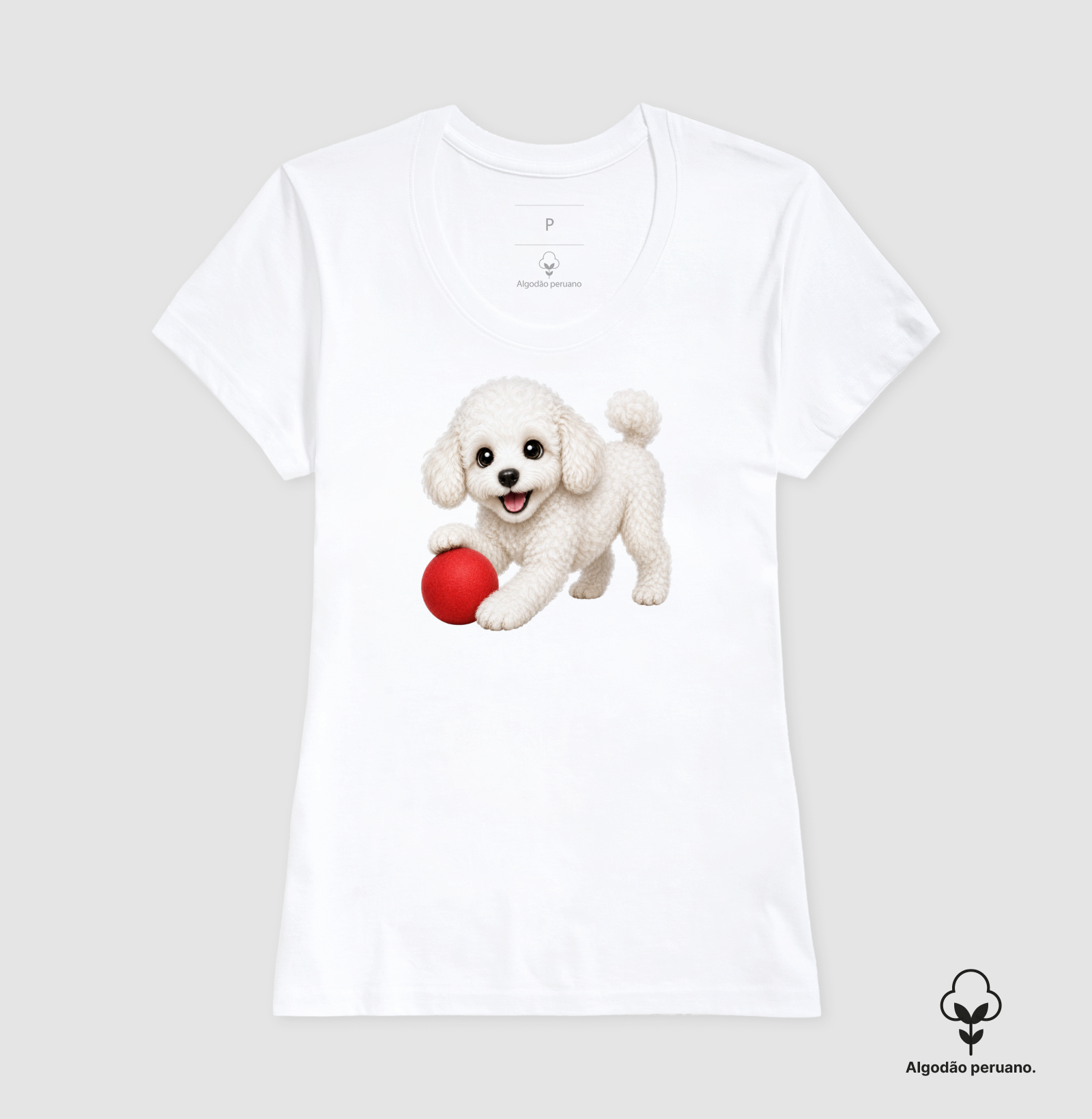 Poodle Branco - Desenho Animado - Imagem 3