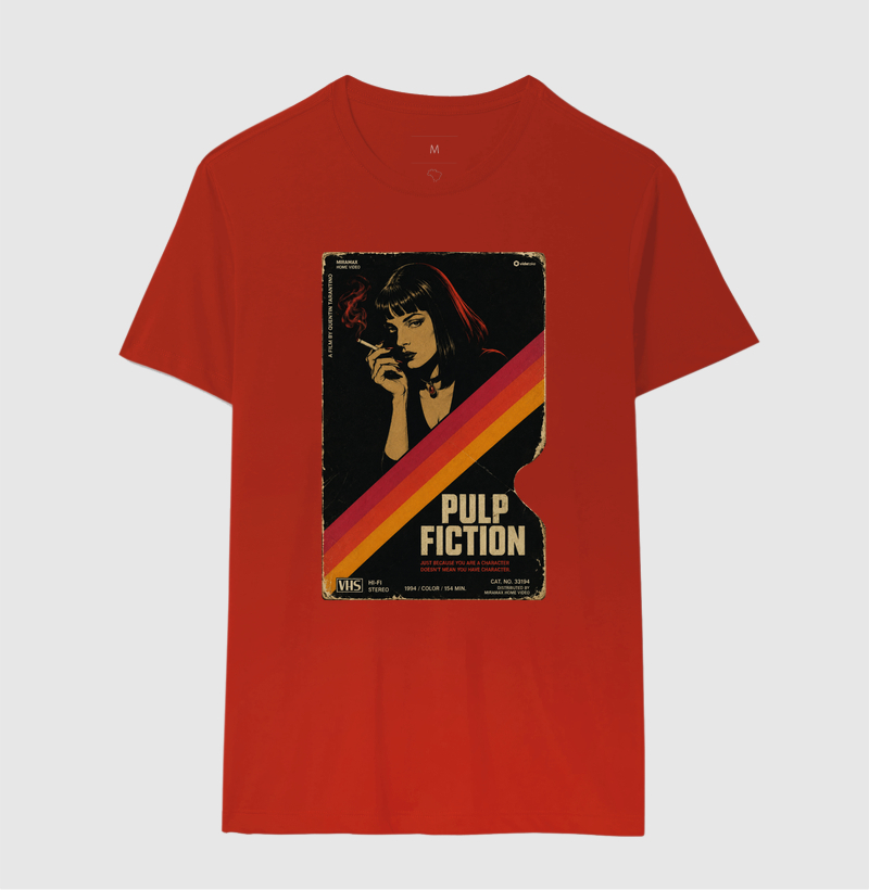 Pulp Fiction — Capa VHS Mia Wallace - Imagem 8