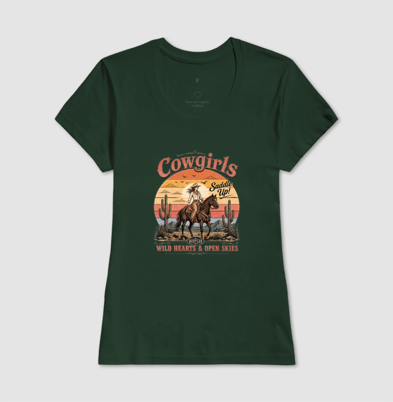 Baby Look Cowgirls Saddle Up - Imagem 7