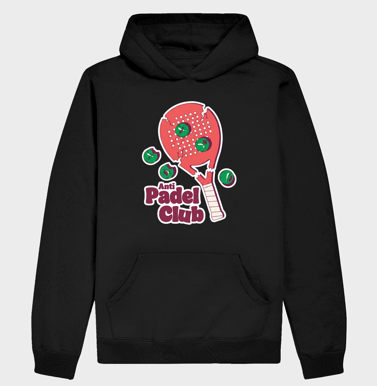 Camiseta Anti Padel Club Raquete Quebrada - Imagem 2