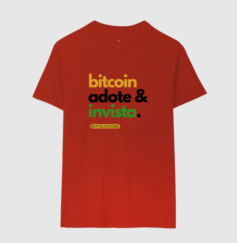Camiseta Bitcoin Adote & Invista - Imagem 11