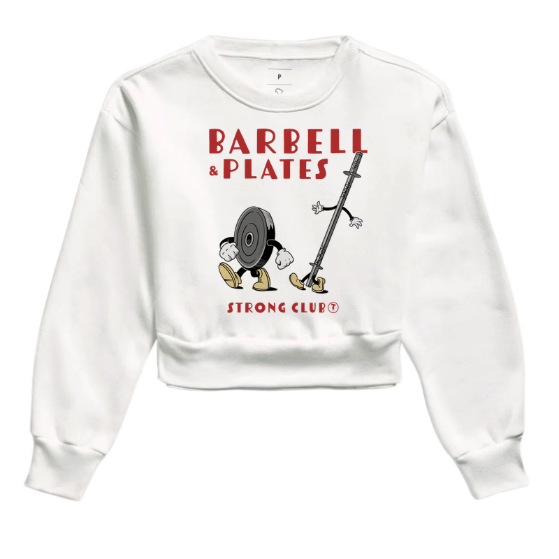 Camiseta Barbell & Plates Strong Club - Imagem 3