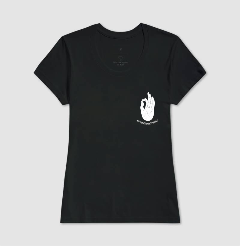 Camiseta - OM Shanti Shanti Shanti - Imagem 4