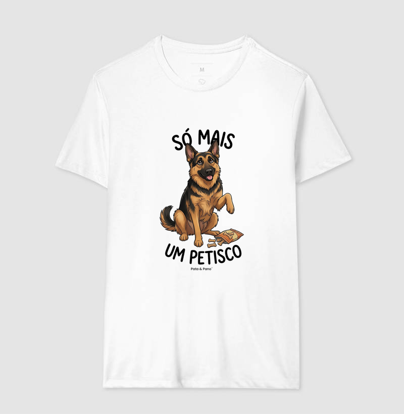 CAMISETA PASTOR ALEMÃO PETISCO - Imagem 4