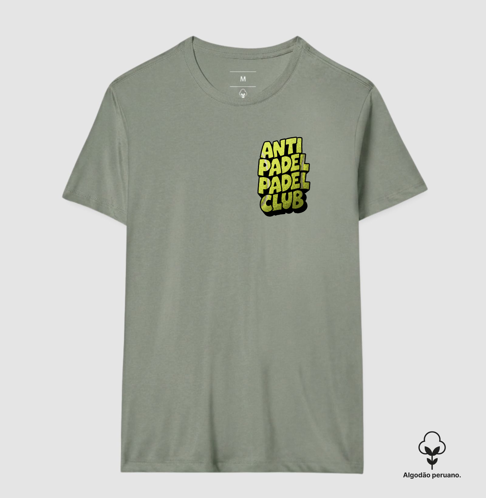 Camiseta Anti Padel Padel Club Textura Bolinha - Imagem 2