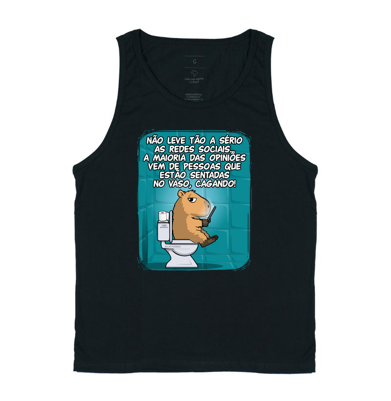 Camiseta Capivara Banheiro - Imagem 3