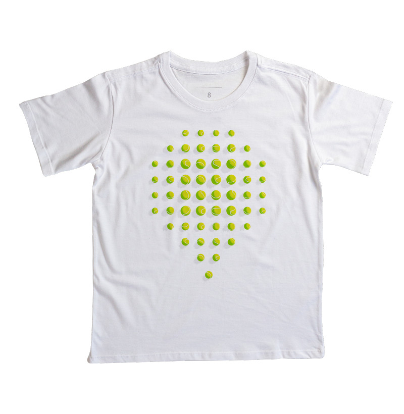 Camiseta Padel Raquete de Bolinhas - Imagem 4