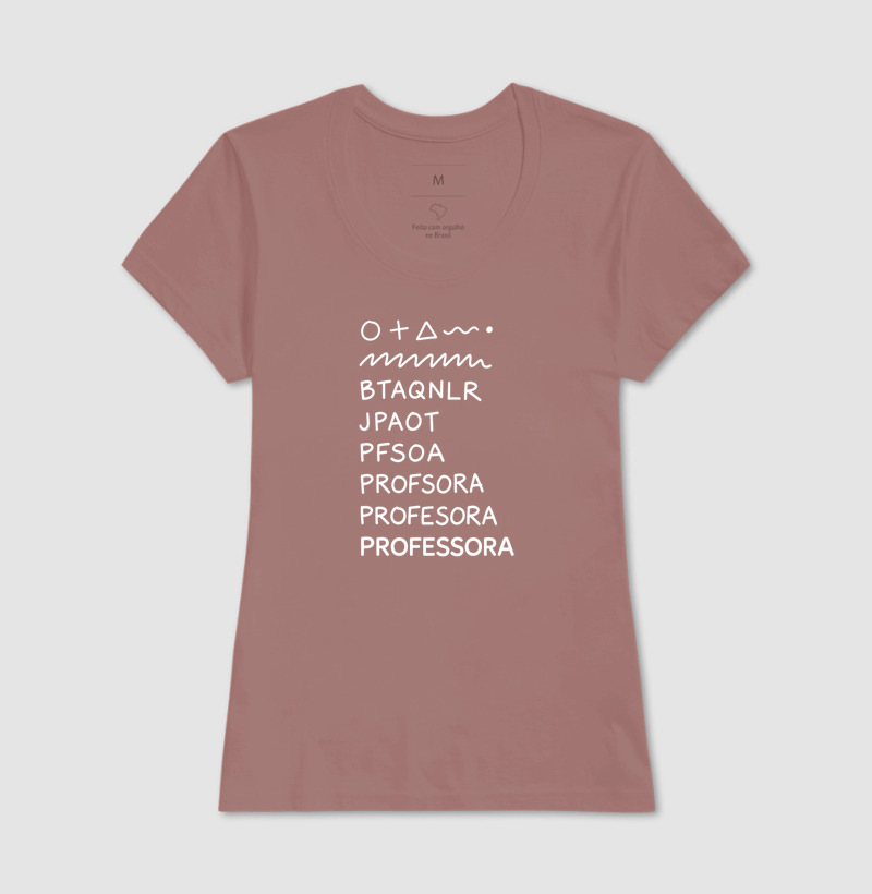 Camiseta | Níveis de Escrita  - Imagem 17