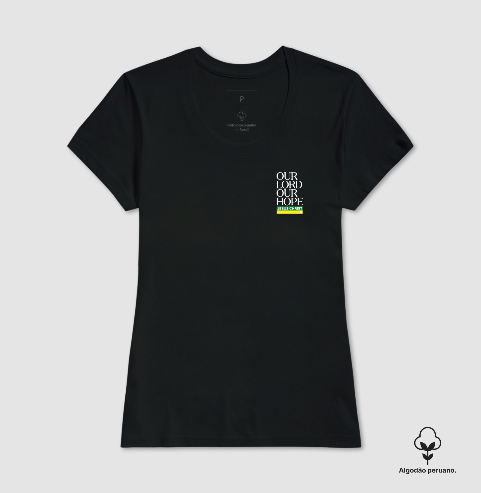 Camiseta OUR LORD - Algodão Peruano - Imagem 7