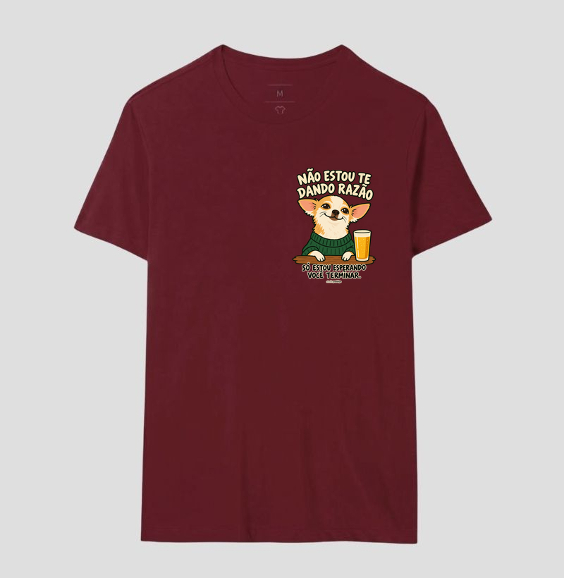 Camiseta Não Estou Te Dando Razão (estampa P) - Imagem 18