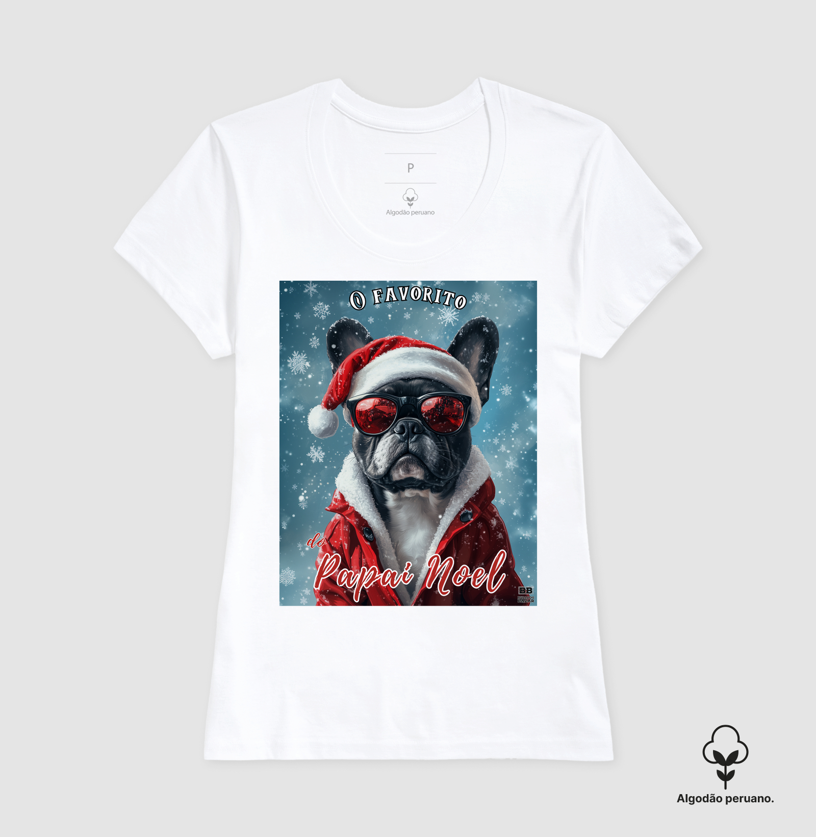 Camiseta Premium Bulldog Frances "Favorito" - Imagem 7