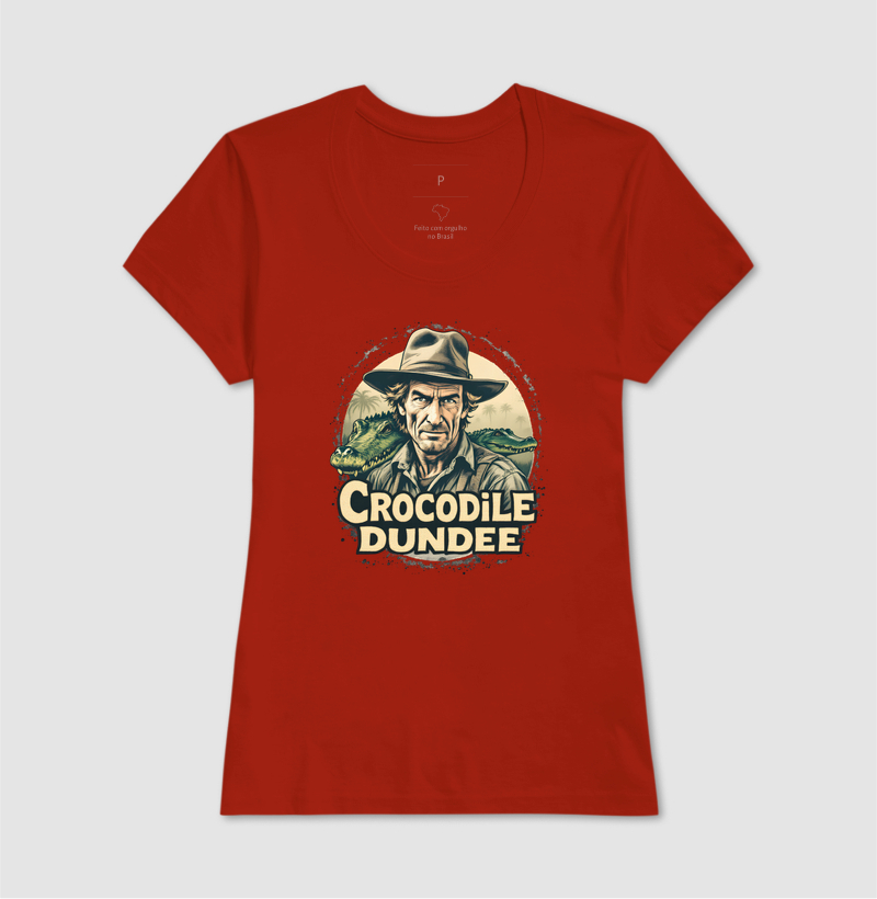 Camiseta Crocodilo Dundee Selvagem - Imagem 11