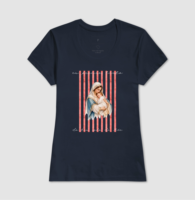 Camiseta Eu Preciso Tanto do Teu Colo de Mãe - Imagem 7