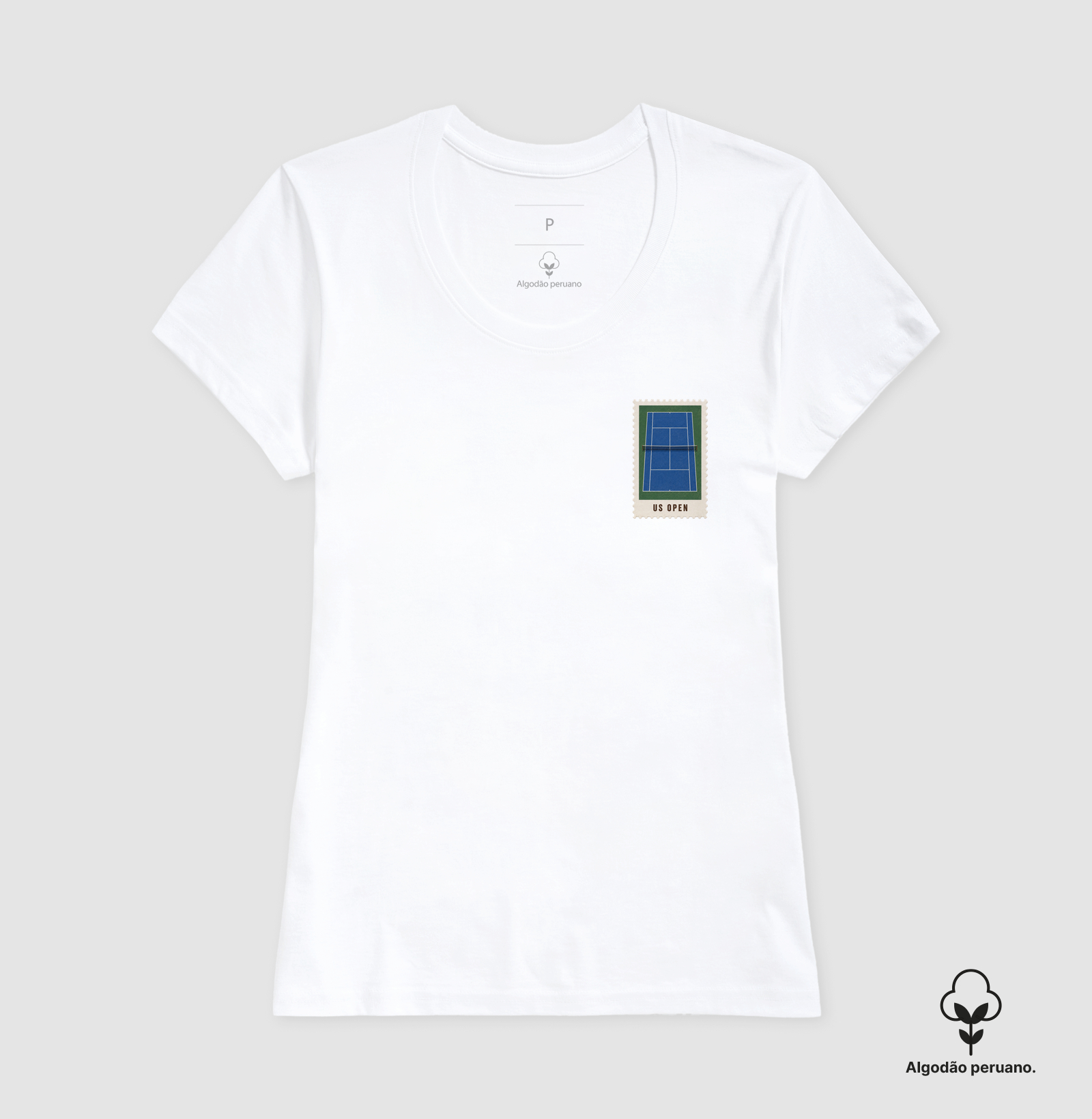 Camiseta Peruano Selo US Open (masculina e feminina) - Imagem 11
