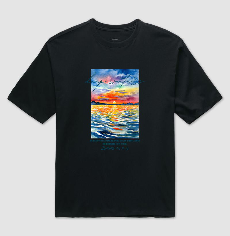 Camiseta Oversized Deep Waters - Imagem 2