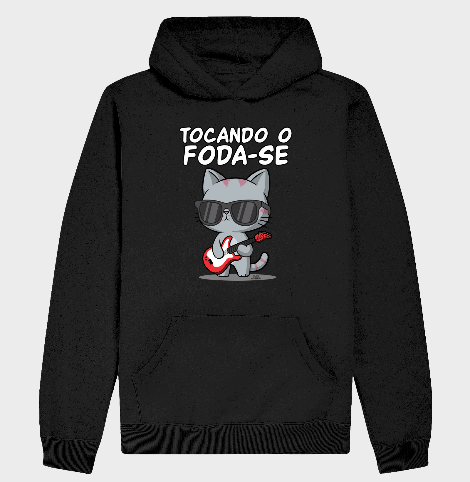 Camiseta Gato Sincero Tocando - Imagem 2