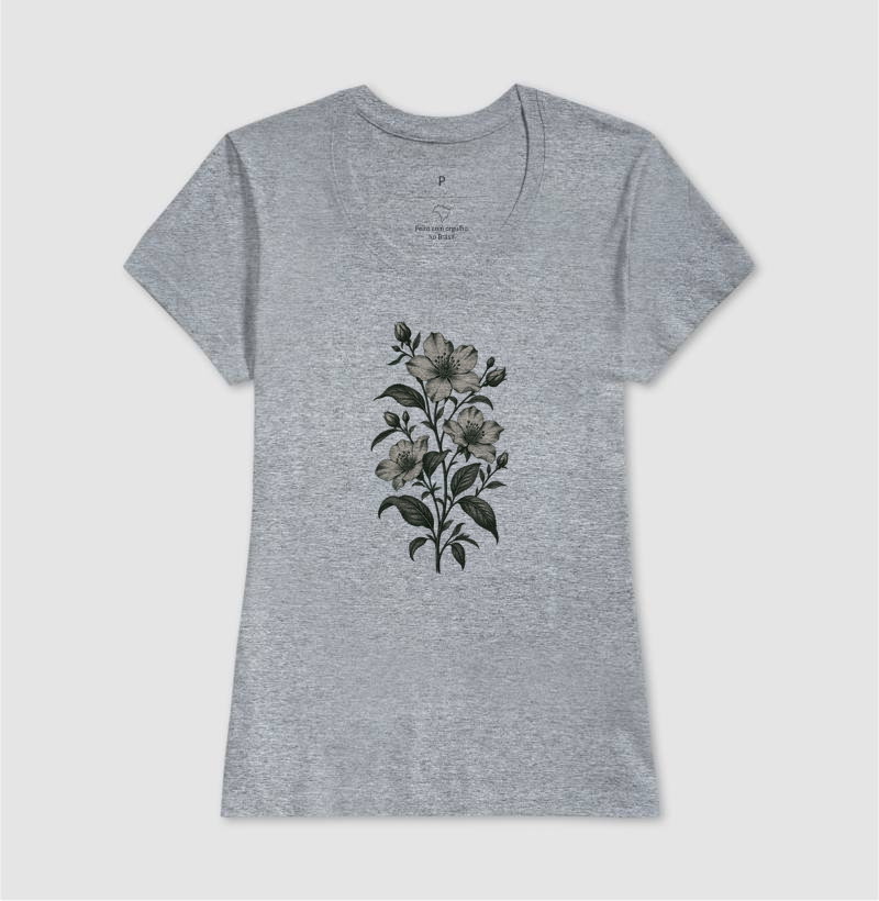 Camiseta - Flor - Imagem 9