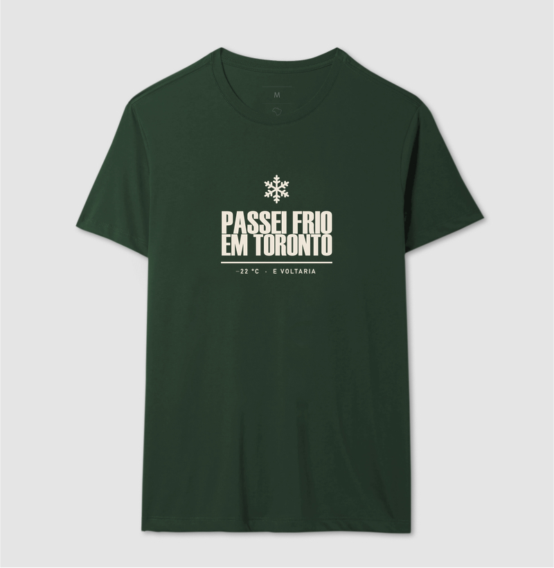 Camiseta Passei Frio em Toronto - Imagem 12